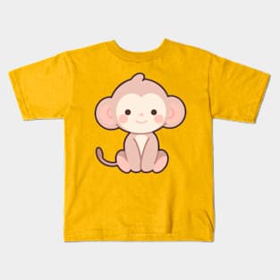 Cute Monkey Kids T-Shirt